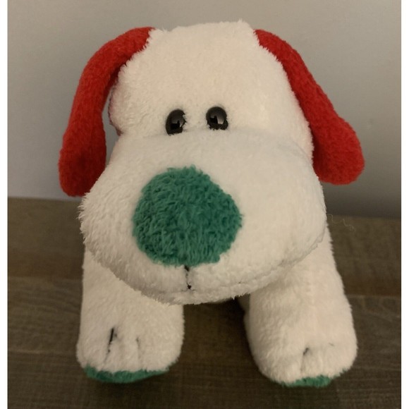 Ty Pluffies Frost the Holiday Puppy Plush Bean Christmas Lot of 2 NO TUSH TAGS - Picture 3 of 13